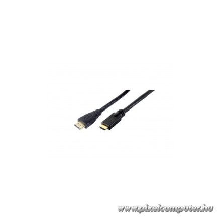 Equip Kábel - 119358 (HDMI1.4 kábel, 3D, 4K/30Hz, Dolby TrueHD, DTS-HD, apa/apa, 15m)