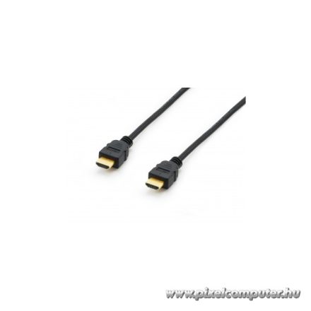 Equip Kábel - 119374 (HDMI2.0 kábel, apa/apa, 4K/60Hz, HDR, aranyozott, 15m)