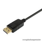 Equip Átalakító Kábel - 119390 (DisplayPort - HDMI kábel, apa/apa, 2m)