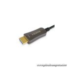 Equip Kábel - 119433 (Aktív HDMI2.0 kábel, apa/apa, 4K/60Hz, 3D, HDCP2.2, HDR, aranyozott, 100m)