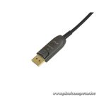 Equip Kábel - 119441 (Aktív, DisplayPort 1.4, apa/apa, 8K/60Hz, HDCP/HDR/DSC/MST, aranyozott, 15m)