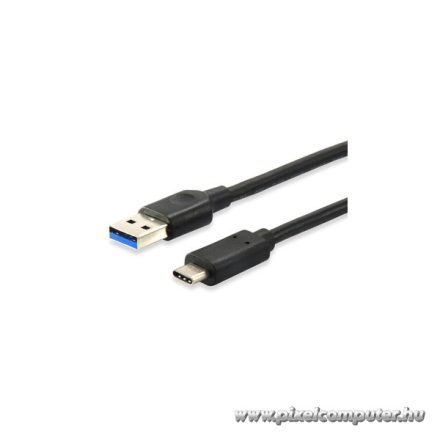 Equip Átalakító Kábel - 12834107 (USB-C -> USB-A 3.0 kábel, apa/apa, 1m)