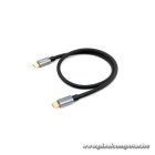 Equip Kábel - 128354 (USB-C 3.2 Gen2 to USB-C, apa/apa, PD:100W, fekete, 1m)
