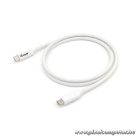 Equip Átalakító Kábel - 128361 (USB-C 3.2 Gen1 to USB-C, apa/apa, PD:60W, fehér, 1m)