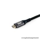 Equip Kábel - 128382 (USB4 Gen2x2, A-A kábel, apa/apa, 4K/60Hz, 20Gbps, PD 100W, 2m)