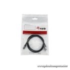 Equip Kábel - 128383 (USB-C 4 Gen1 to USB-C, apa/apa, fekete, 2m)