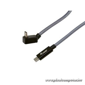   Equip Kábel - 128422 (USB-C 3.2 Gen2x2 to USB-C, apa/apa, fekete, 2m)