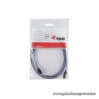 Equip Kábel - 128422 (USB-C 3.2 Gen2x2 to USB-C, apa/apa, fekete, 2m)