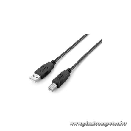 Equip Kábel - 128861 (USB2.0, A-B nyomtató kábel, apa/apa, duplán árnyékolt, 3m)