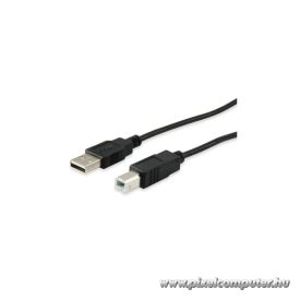   Equip Kábel - 128863 (USB2.0, A-B nyomtató kábel, apa/apa, duplán árnyékolt, 1m)