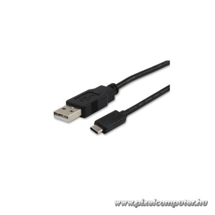 Equip Átalakító Kábel - 12888107 (USB-C2.0 to USB-A, apa/apa, 1m)