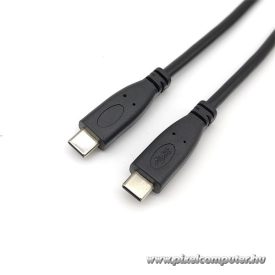   Equip Átalakító Kábel - 128887 (USB-C2.0 to USB-C, apa/apa, fekete, 2m)