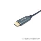 Equip Kábel - 133416 (USB-C to HDMI, apa/apa, 4K/60Hz, aluminium burkolat, 2m)