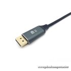 Equip Kábel - 133421 (USB-C to DisplayPort, apa/apa, 8K/60Hz, aluminium burkolat, 1m)