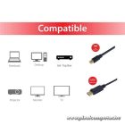 Equip Kábel - 133442 (MiniDisplayPort to DisplayPort, fekete, 2m)