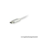 Equip Átalakító - 133454 (USB-C to RJ-45, Gigabit, ezüst)