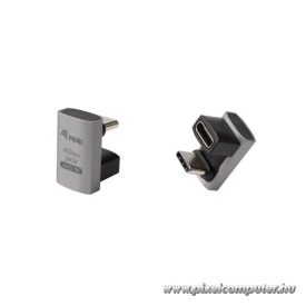   Equip Átalakító - 133477 (USB-C 4 -> USB-C 4 átalakító, apa/anya, fekete) 2db/csomag