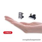 Equip Átalakító - 133477 (USB-C 4 -> USB-C 4 átalakító, apa/anya, fekete) 2db/csomag