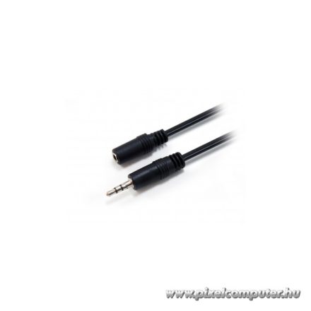 Equip Kábel - 14708207 (Audió kábel, 3,5 mm jack - 3,5 mm jack, apa/anya, 2,5m)