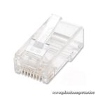 Manhattan Csatlakozó - 100db RJ-45 dugó Cat5/Cat5e/Cat6