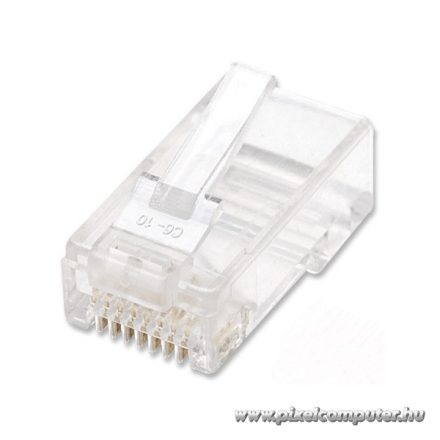 Manhattan Csatlakozó - 100db RJ-45 dugó Cat5/Cat5e/Cat6