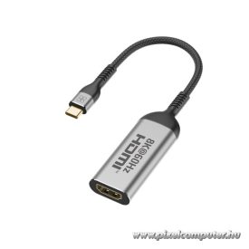   Promate Átalakító - MEDIALINK 8K (USB-C adapter, 1x8K HDMI, szürke)