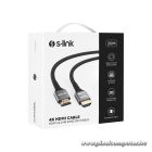 S-Link Kábel - SLX-HD4K15 (HDMI1.4 kábel, 4K/30Hz, apa/apa, aranyozott, 20m)