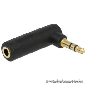   Delock Átalakító - 65364 (sztereó jack 3.5 mm apa > sztereó jack anya 3.5 mm adapter)
