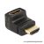 Delock 65072 Adapter HDMI apa/anya 90°