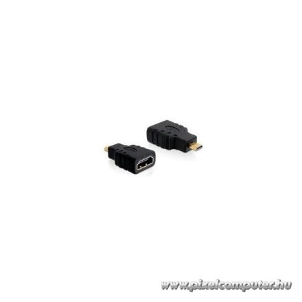 Delock Átalakító - 65242 (HDMI-A - HDMI micro D, anya/apa)