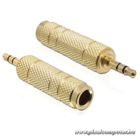  Delock Átalakító - 65360 (3.5 mm Jack > 6.35 mm Jack apa/anya)
