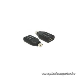   Delock Átalakító - 65552 (Mini Displayport 1.1 -> HDMI, apa/anya, FullHD, fekete)