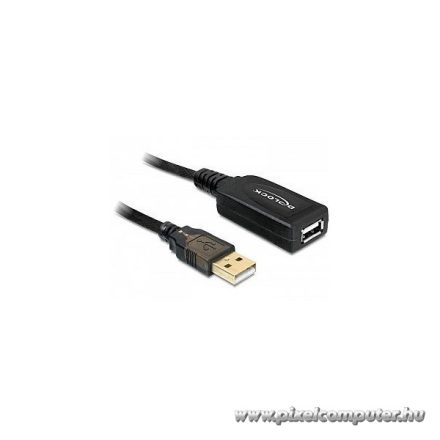 Delock Kábel - 82308 (USB2.0 Hosszabbító kábel, aktív, 5m)
