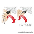 Delock Kábel - 83368 (USB-A 2.0 -> USB Micro-B, apa/apa, 3m)