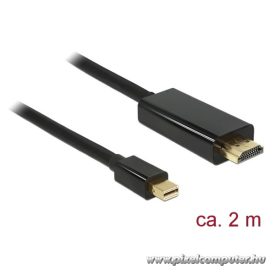   Delock Kábel - 83699 (Mini Displayport 1.1 -> HDMI, apa/apa, 2m)