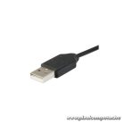 Equip-Life USB Hub - 128952 (4 Port, USB2.0, USB tápellátás, kompakt dizájn, fekete)