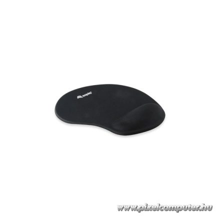 Equip-Life Egérpad - 245014 (szövet, csúszásmentes, 230 x 200 x 20mm, csuklótámasz, fekete)