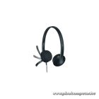 Logitech Fejhallgató - H340 Headset (USB, mikrofon, fekete)