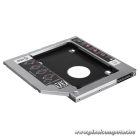 S-Link Beépítő Keret - SL-SSD9 (SATA 2.5" -> SSD/2,5" HDD, vékony kialakítású, legfeljebb 9,5 mm)