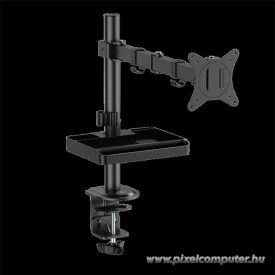   Advance Monitor Asztali konzol - XTENDMOUNTS Single (17-32", Max.: 9kg, dönthető, forgatható, fekete)