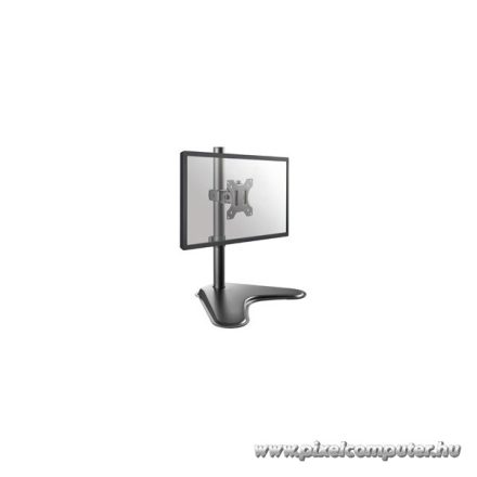 Equip Monitor Asztali konzol - 650122 (13"-32", dönthető, forgatható, állítható magasság, Max.: 8kg, acél, fekete)