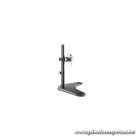 Equip Monitor Asztali konzol - 650122 (13"-32", dönthető, forgatható, állítható magasság, Max.: 8kg, acél, fekete)