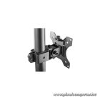 Equip Monitor Asztali konzol - 650122 (13"-32", dönthető, forgatható, állítható magasság, Max.: 8kg, acél, fekete)