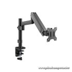 Equip Monitor Asztali konzol - 650132 (13"-32",1 monitor, dönthető, forgatható, állítható magasság, Max.: 9kg, fekete)