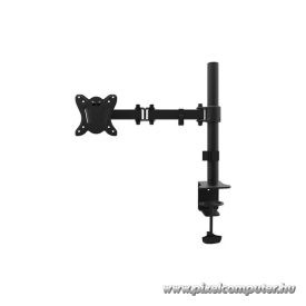   Equip Monitor Asztali konzol - 650151 (13"-32", 1 monitor, dönthető, forgatható, állítható magasság, Max.: 9kg, fekete)