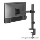 Equip Monitor Asztali konzol - 650156 (17"-32", 1 monitor, dönthető, forgatható, állítható magasság, Max.: 9kg, fekete)