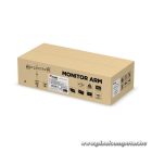 Equip Monitor Asztali konzol - 650157 (13"-27", 2 monitor, dönthető, forgatható, állítható magasság, Max.:2x9kg, fekete)