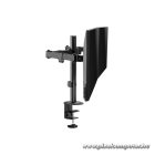 Equip Monitor Asztali konzol - 650157 (13"-27", 2 monitor, dönthető, forgatható, állítható magasság, Max.:2x9kg, fekete)