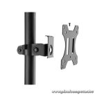 Equip Munkaállomás állvány - 650171 (17"-32", 1 monitor, dönthető, forgatható, gurulós, Max.: 8kg, fekete)