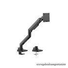 Equip Monitor Asztali konzol - 650180 (17"-49", 1 monitor, dönthető, forgatható, Max.: 20kg, fekete)